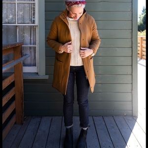 Madewell | Estate Cocoon Coat in Insuluxe Fabric